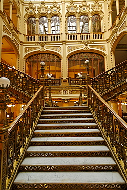 Historic main post office of Mexico City, Mexico, Central America