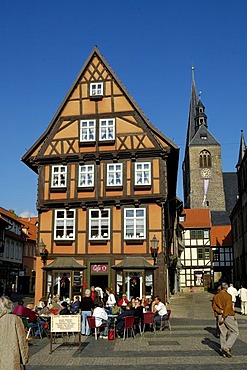 UNESCO World Heritage Site Quedlinburg, Saxony-Anhalt, Germany