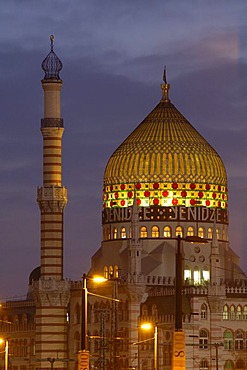 Yenidze (tobacco mosque), formerly factory of cigarettes Dresden Saxony Germany