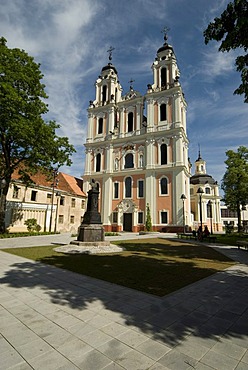 St. CathrineÂ¥s church, Wilna, Vilnius, Lithuania