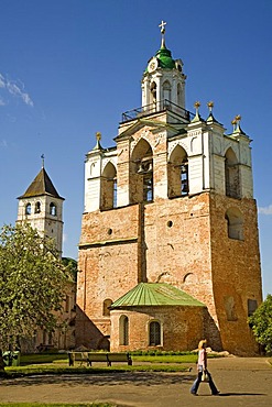 Transfiguration of the Saviour monastery, bell tower, Yaroslavl, Russia