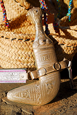 Typical dagger (Khanjar), Nizwa, Oman