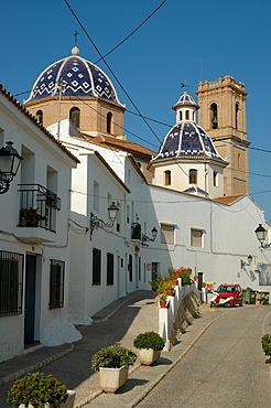 Nuestra Senora del Consuelo Church, Altea, Costa Blanca, Spain, Europe