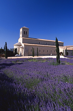 Monastery Sainte Madeleine, Le Barroux, Provence, France