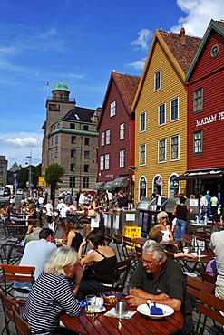 Bryggen, the old dock area of Bergen, Norway