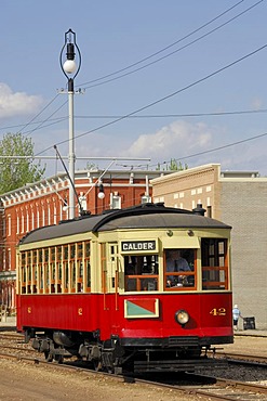 Streetcar, Fort Edmonton Park, Edmonton, Alberta, Canada