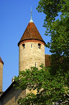 Tower, castle Bulle, Switzerland