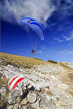 Paraglider, Stoderzinken, Styria, Austria