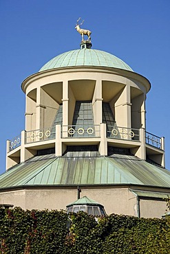 Cupola of the Kunstgebaude (House of Art), Stuttgart, Baden-Wuerttemberg, Germany, Europe