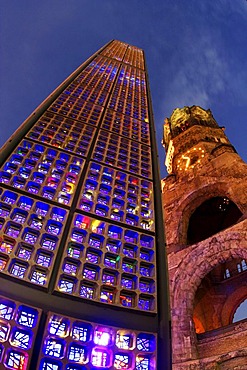 Kaiser-Wilhelm-Gedaechtniskirche (Kaiser Wilhelm Memorial Church), Berlin, Germany