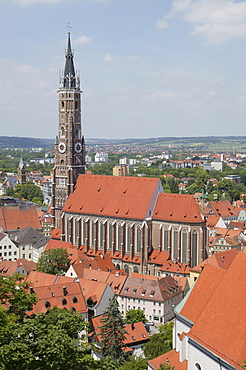 St. Martin church, Landshut, Lower Bavaria, Bavaria, Germany