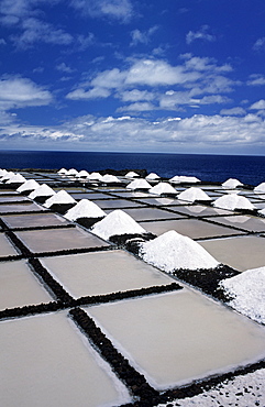 Saltworks in Los Canarios (Fuencaliente), La Palma, Canary Islands, Spain