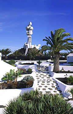 Monumento al campesino, the monument of the farmer, Mozaga, Lanzarote, Canary Islands, Spain