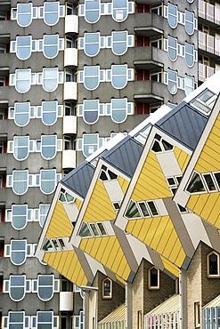 Cubus houses, Apartments, Kijk-Kubus, Rotterdam, Netherlands