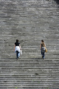 ITA, Italy, Rome : Stair at Capitol hill, to the Santa Maria in Aracoeli church. |