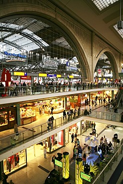 Main Railway station, Leipzig, Saxony, Germany