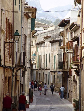 ESP, Spain, Balearic Islands, Mallorca, Pollenca : Old town