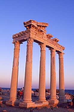Temple of Apollo, Side, Turkish Riviera, Turkey