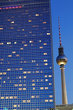 Hotel Park Inn near Fernsehturm (Tv tower) Berlin, Germany