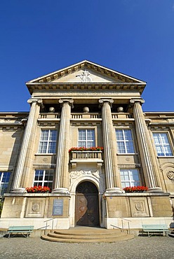 Winterthur - museum building and library - Kanton Zurich, Switzerland, Europe.