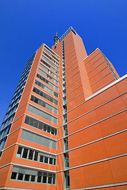 Winterthur - the red tower - Kanton Zurich, Switzerland, Europe.