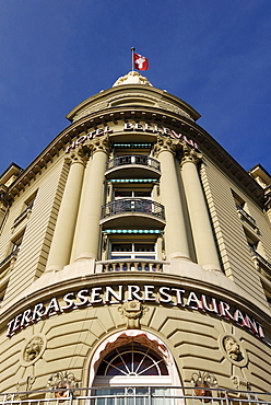 Bern - Bellevue Palace hotel - Switzerland, Europe.