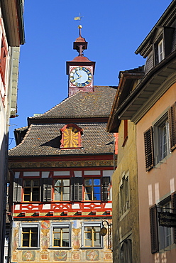 Town hall in Stein am Rhein, Schaffhausen Canton, Switzerland, Europe