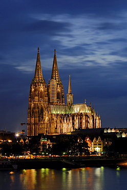 Cologne Cathedral, Cologne, North Rhine-Westphalia, Germany, Europe