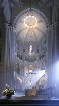 Cathedral of Limburg or Limburger Dom inside, Georgsdom, Hesse, Germany.