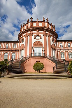 Schloss Biebrich Wiesbaden Hesse Germany.