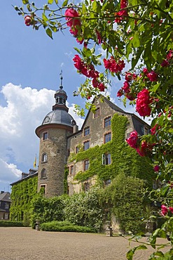 Laubach Castle, residence of the count zu Solms-Laubach, Laubach, Hesse, Germany, Europe