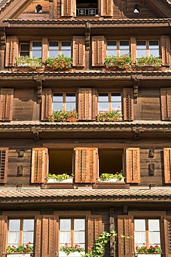 Typical hotel, Lucerne canton, Switzerland