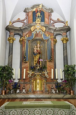 Rock church, Rigi, Lucerne canton, Switzerland