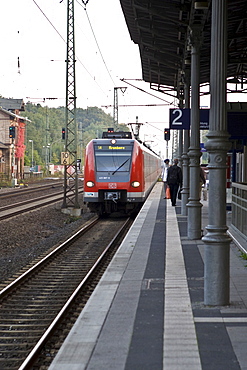 Platform with driving train, Hesse, Germany