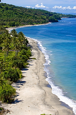 Secluded bay near Senggigi, Lombok Island, Lesser Sunda Islands, Indonesia, Asia