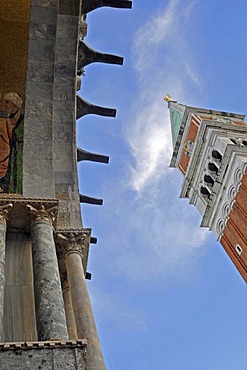 View of the Campanile, Piazza San Marco Square, Venice, Italy, Europe