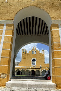 Monastry of Saint Anthony, Izamal, Yucatan, Yucatan, Mexico