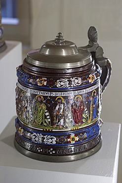 Jug with 12 apostles - jugs museum in Creussen - Franconia - Germany