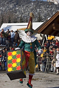 Carnival tradition Telfer Schleicherlaufen - Telfs Tyrol Austria