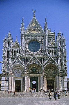 Duomo of Santa Maria dell Assunta cathedral of Siena Italy