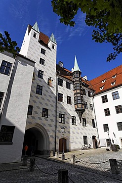 Alter Hof der Residenz , Munich Bavaria Germany