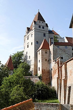 Trausnitz castle, Landshut, Lower Bavaria, Germany