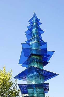 Glass forest in Weissenstein near Regen , Bavarian Forest, Bavaria Germany