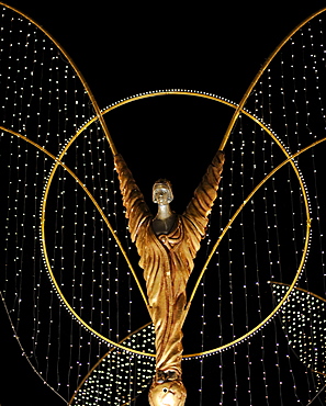 Angel of Baroque Christmas Market Ludwigsburg, Baden-Wuerttemberg, Germany