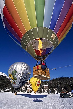 Arosa balloon festival, Grisons, Switzerland