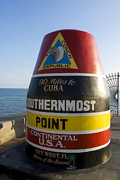 Southernmost point of the USA, Key West, Florida, USA