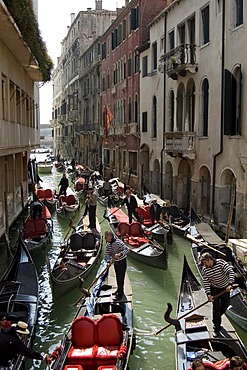 Gondolas in Venice, Italy