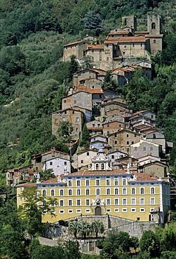 Villa Garzoni, Collodi, Pistoia Province, Tuscany, Italy, Europe