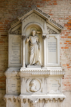 Grave of Johann Friedrich Ritter von Gaertner, 1792-1847, director of the Art Academy, Alter Suedfriedhof, old cemetery in Munich, Bavaria, Germany