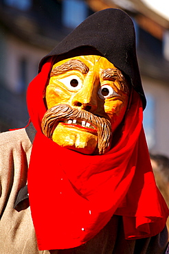 Swabian-Alemannic carnival, celebrated in South Germany, Switzerland and West Austria before Lent, Leutkirch, Baden-Wuerttemberg, Germany, Europe